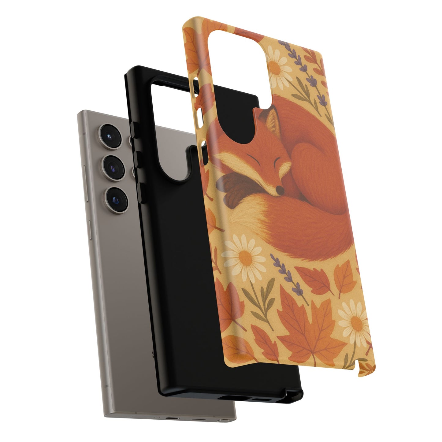 Cozy Fox Phone Case | Autumn Vibes, Cute Animal Design, Fall Accessories, Nature Lover Gift, Fall Decorations