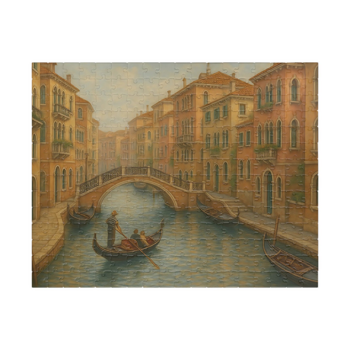 Venetian Canal Gondola Ride Jigsaw Puzzle