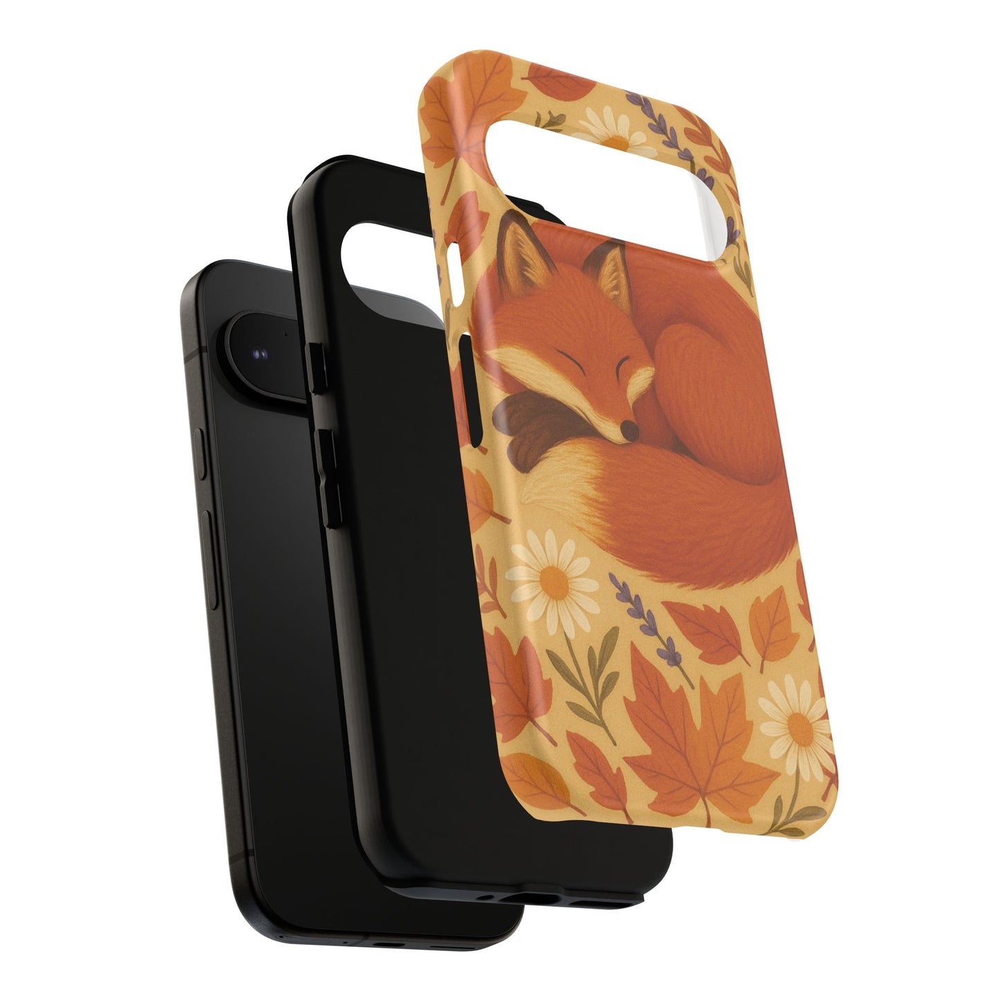 Cozy Fox Phone Case | Autumn Vibes, Cute Animal Design, Fall Accessories, Nature Lover Gift, Fall Decorations