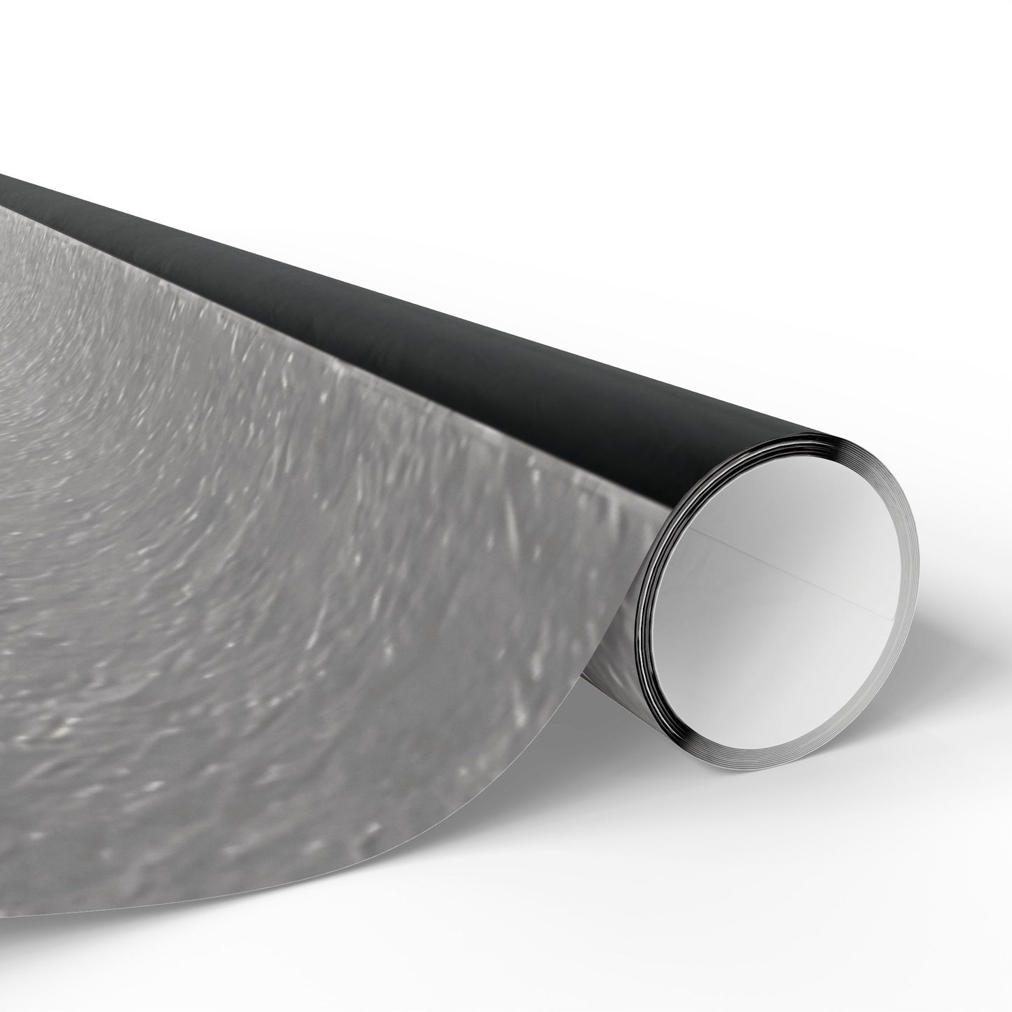 Black and Silver Striped Luxury Wrapping Paper – Glossy or Matte Finish, Durable 90gsm