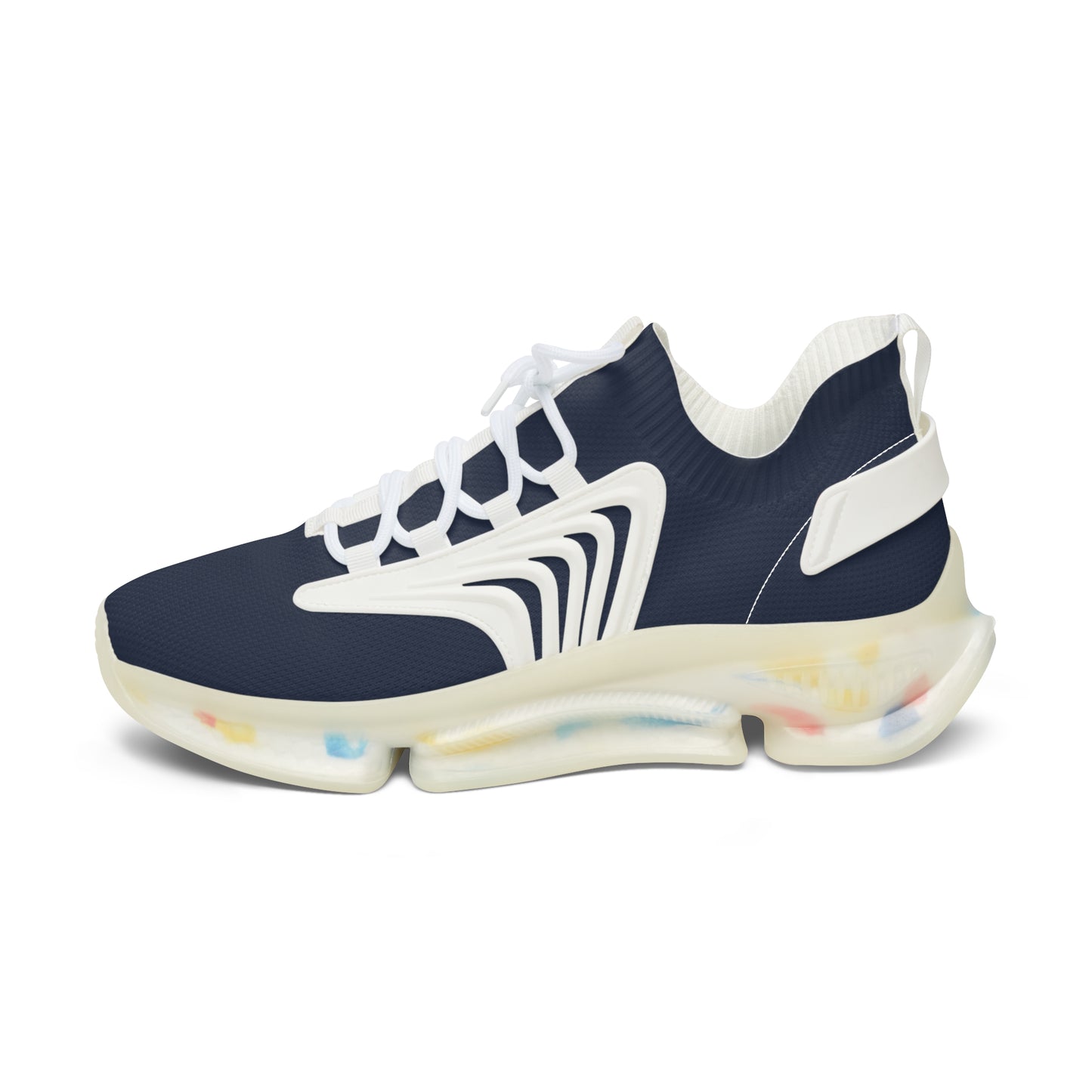 Navy Women's Mesh Sneakers