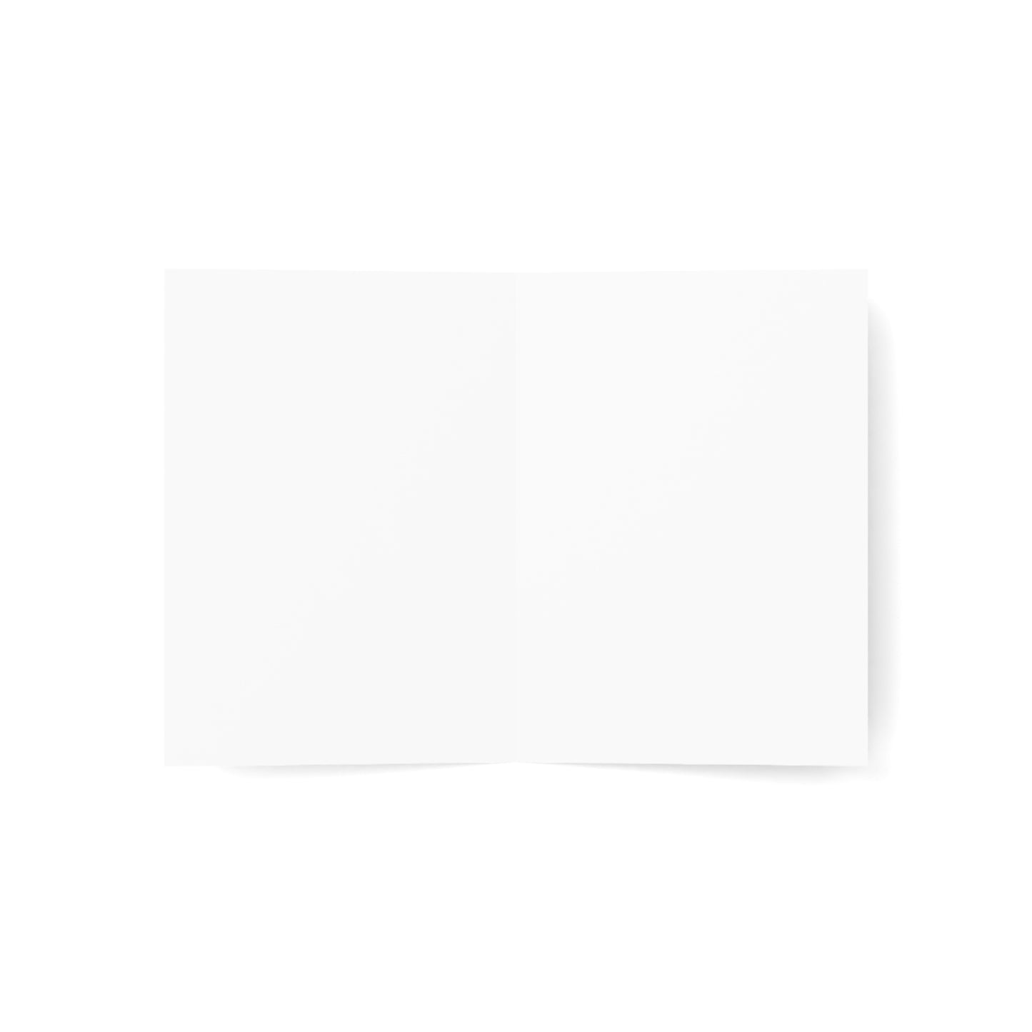 Blank Inside Happy Birthday Card with Pastel Gift Stack, Balloons & Confetti