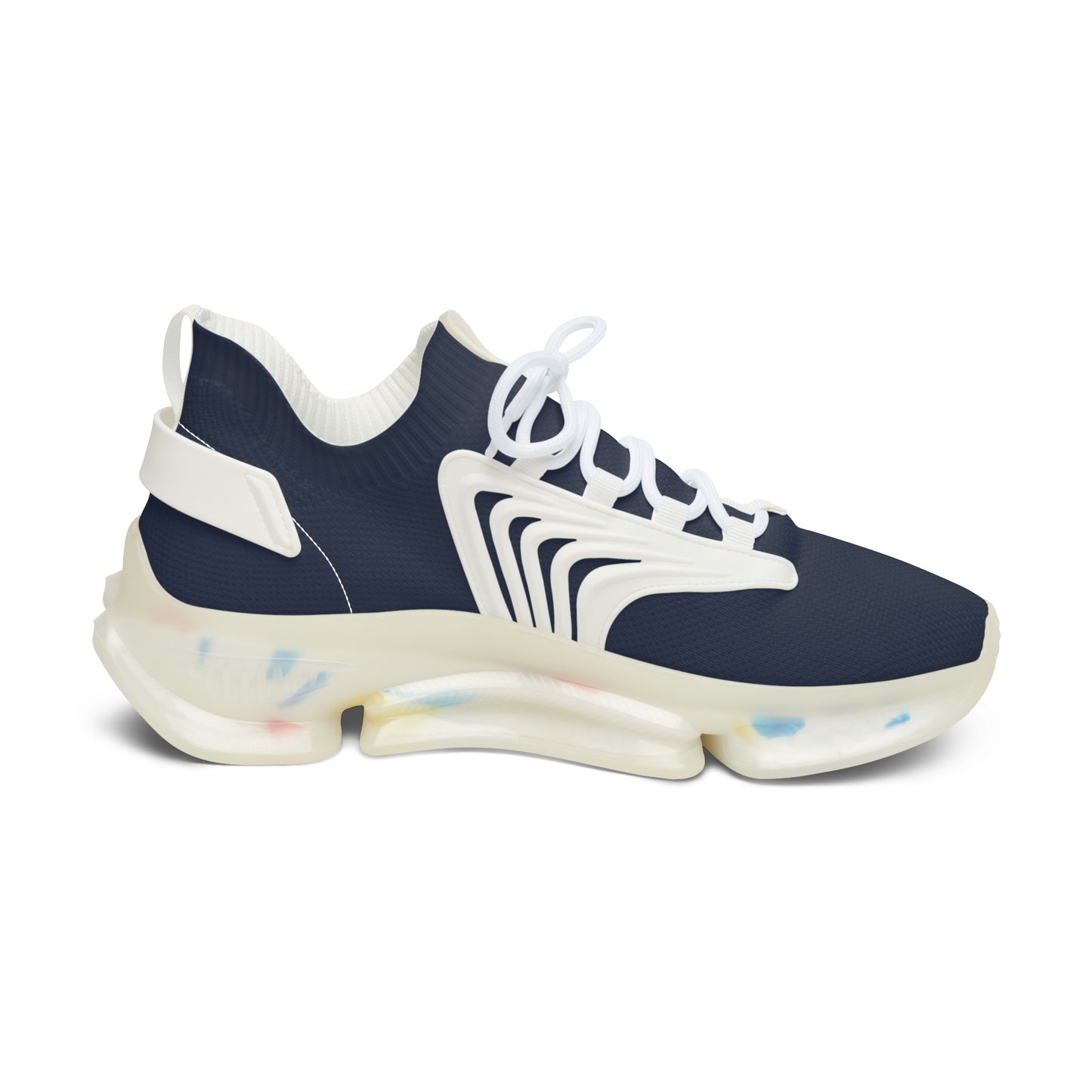 Navy Women's Mesh Sneakers