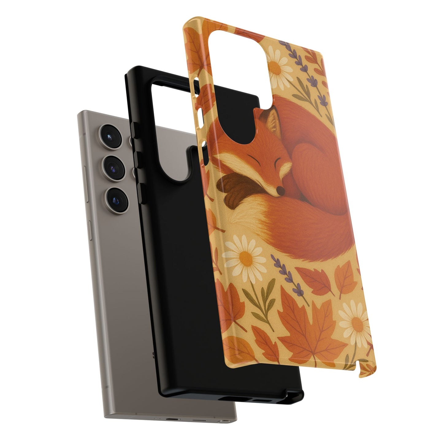 Cozy Fox Phone Case | Autumn Vibes, Cute Animal Design, Fall Accessories, Nature Lover Gift, Fall Decorations