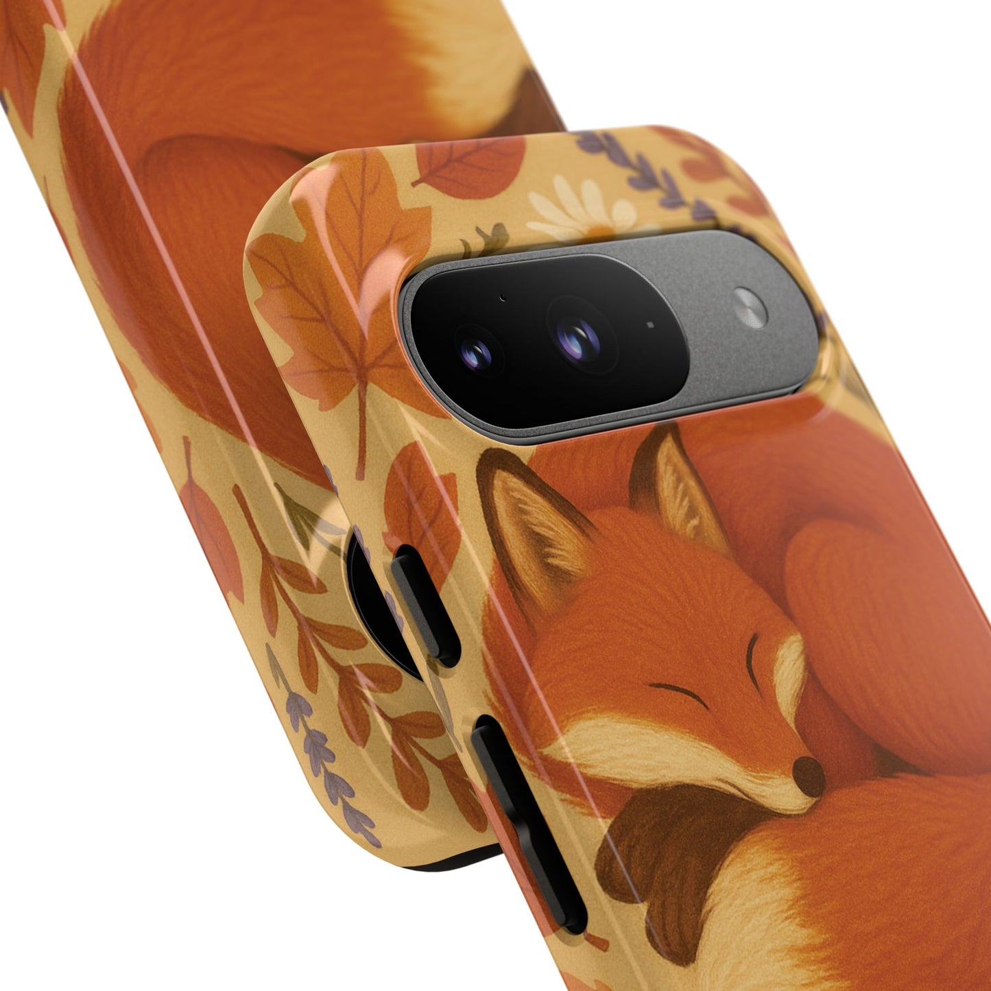 Cozy Fox Phone Case | Autumn Vibes, Cute Animal Design, Fall Accessories, Nature Lover Gift, Fall Decorations