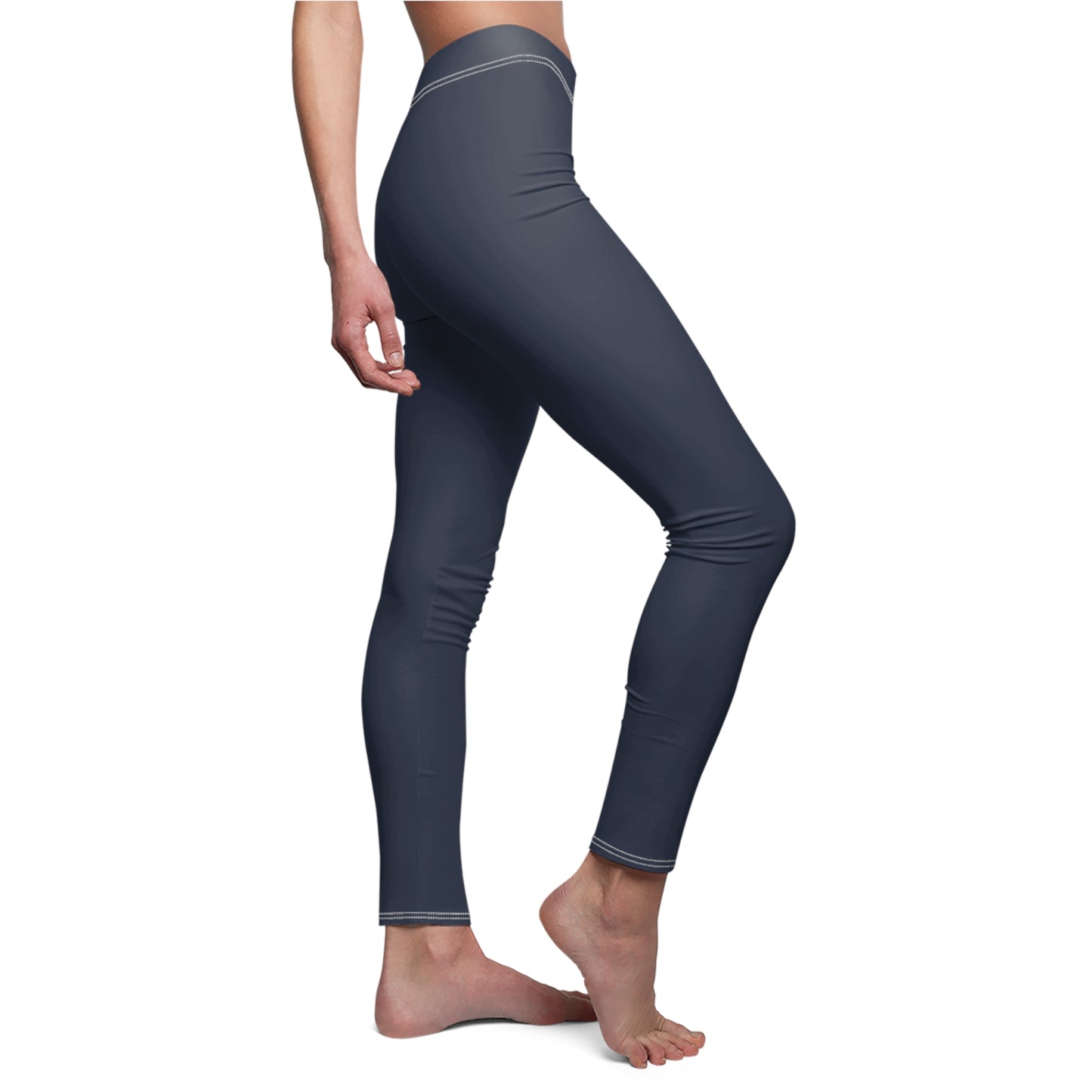 Navy Casual Leggings