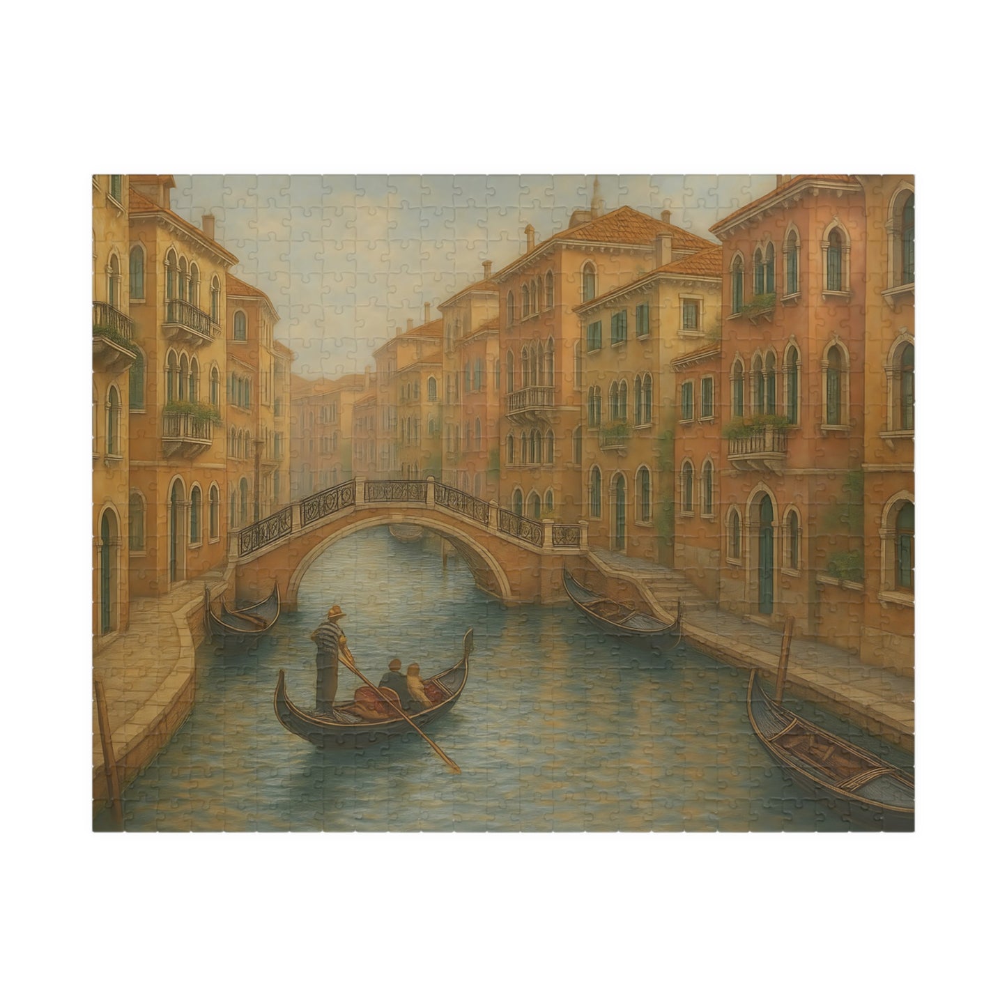 Venetian Canal Gondola Ride Jigsaw Puzzle