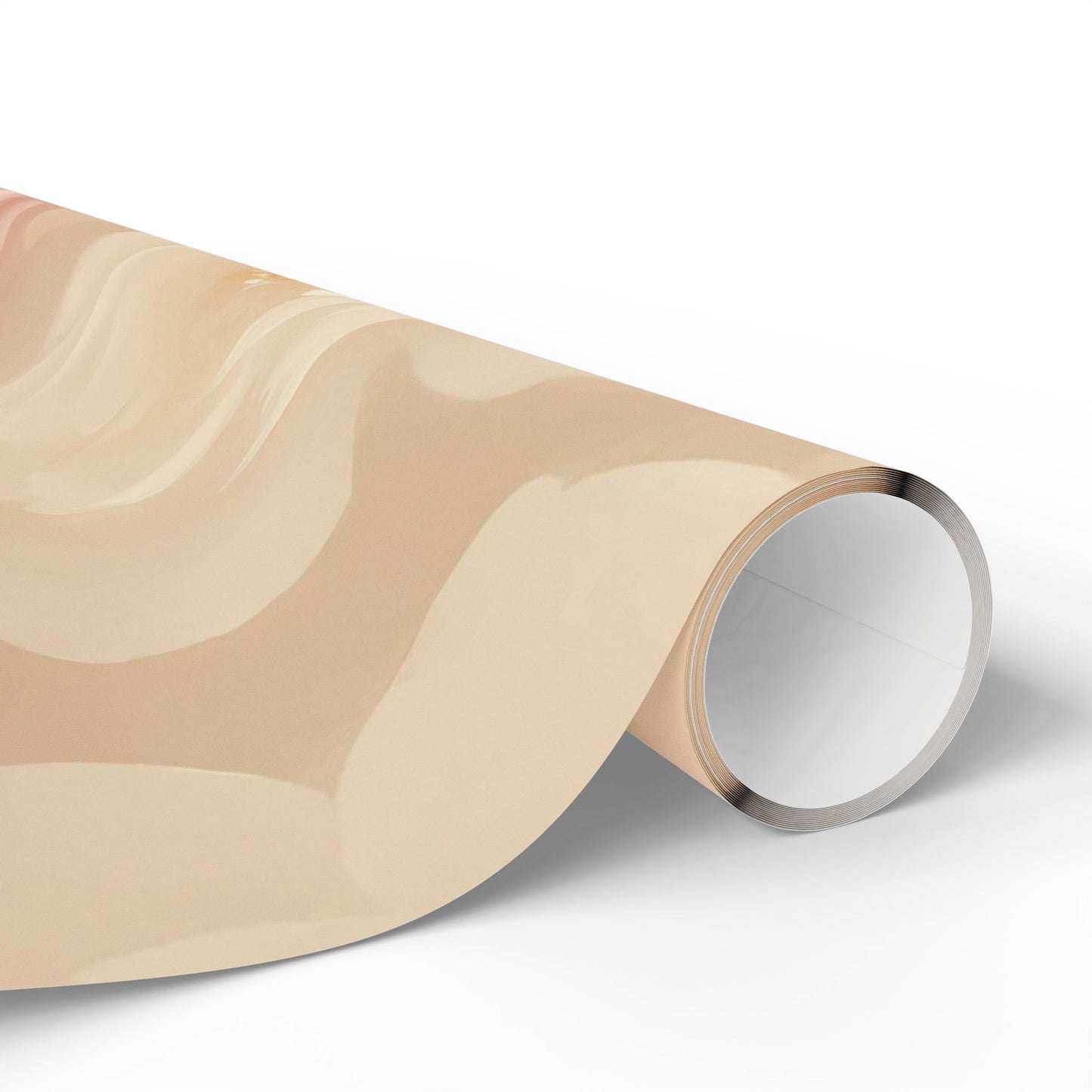Blush Peony Bloom Wrapping Paper – Luxurious Floral Gift Wrap in Glossy or Matte Finish