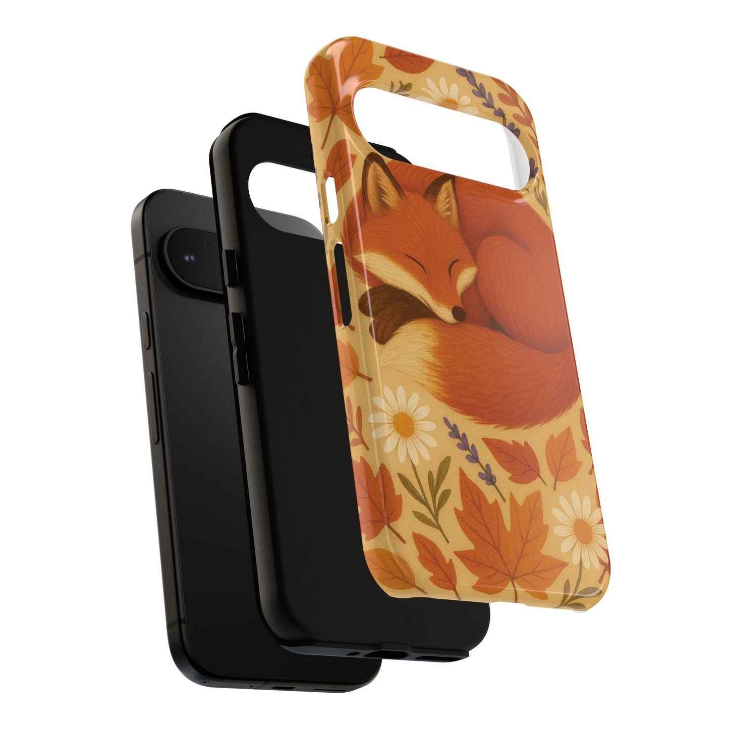 Cozy Fox Phone Case | Autumn Vibes, Cute Animal Design, Fall Accessories, Nature Lover Gift, Fall Decorations