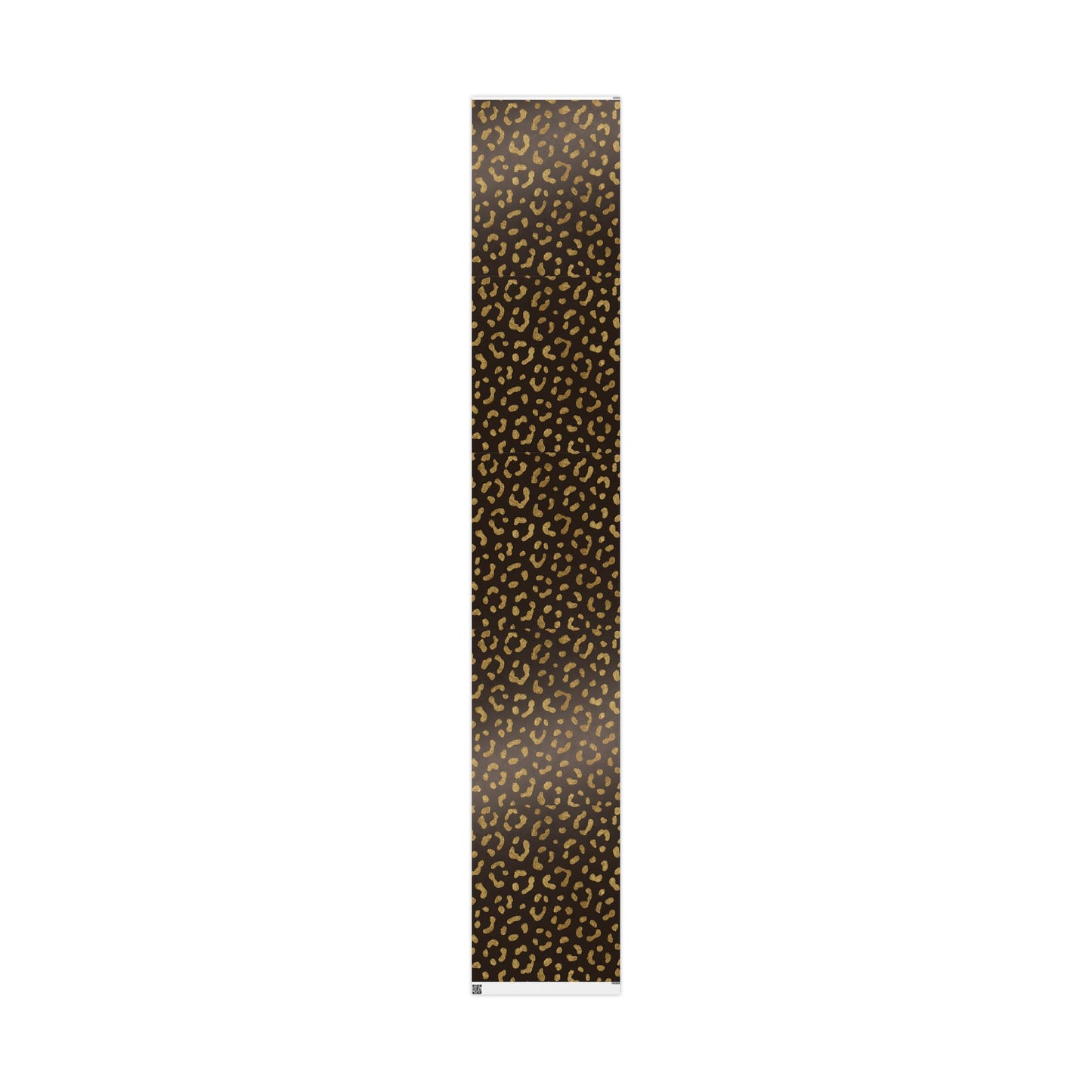 Gold Leopard Print Wrapping Paper – Luxe Animal Print Gift Wrap in Glossy or Matte Finish