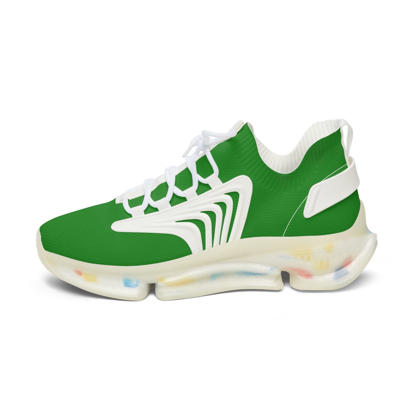 Forest Green Women's Mesh Sneakers