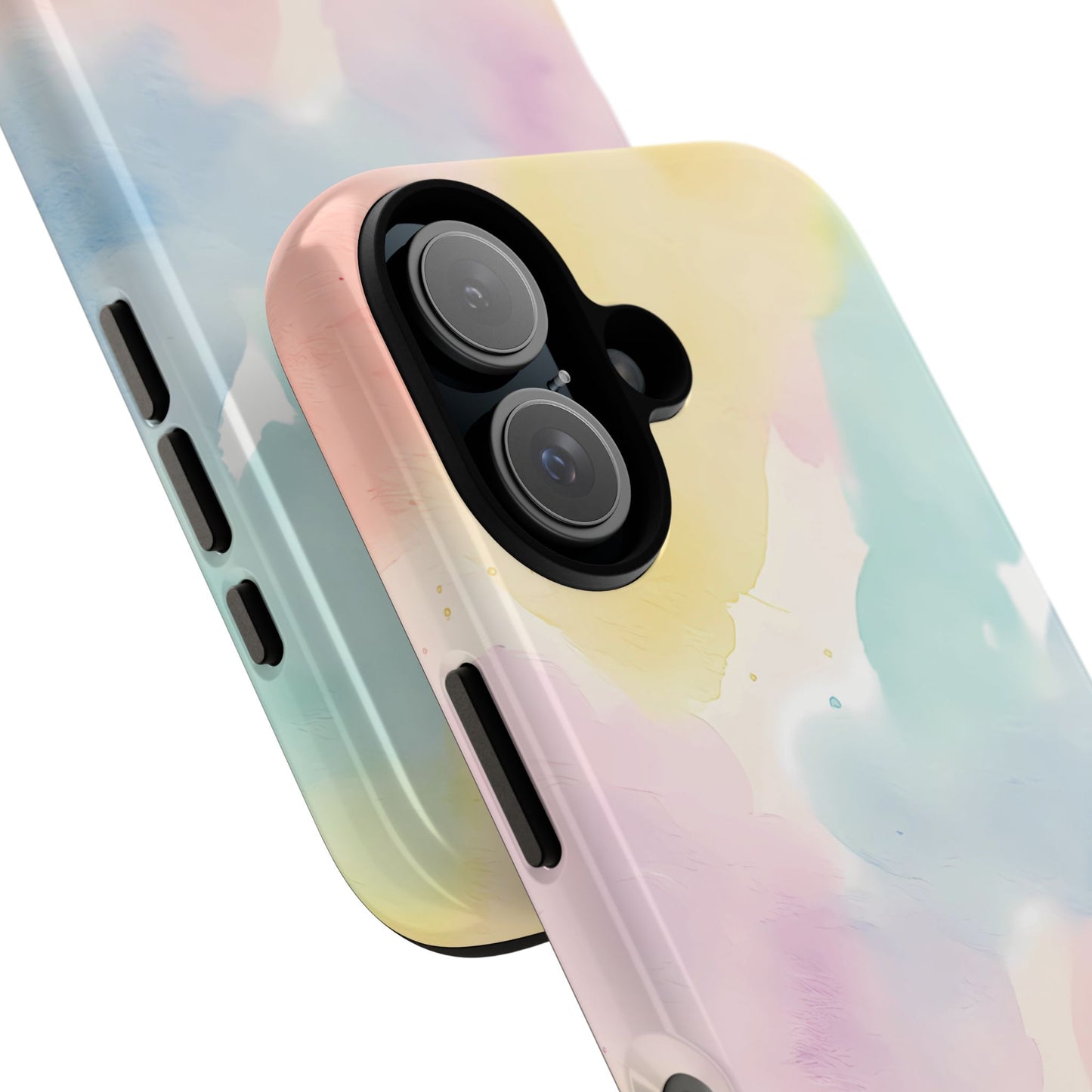 Pastel Watercolor Cloud iPhone Case – Soft Gradient Abstract Protective Cover