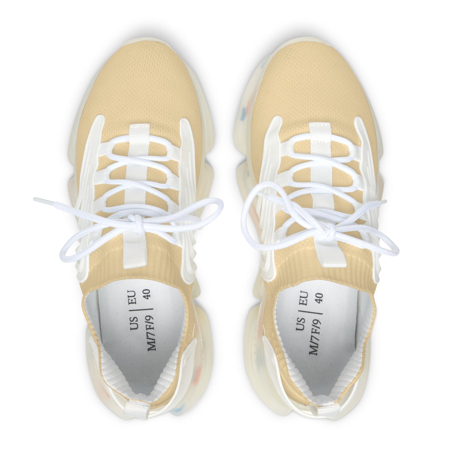 Peach Women's Mesh Sneakers