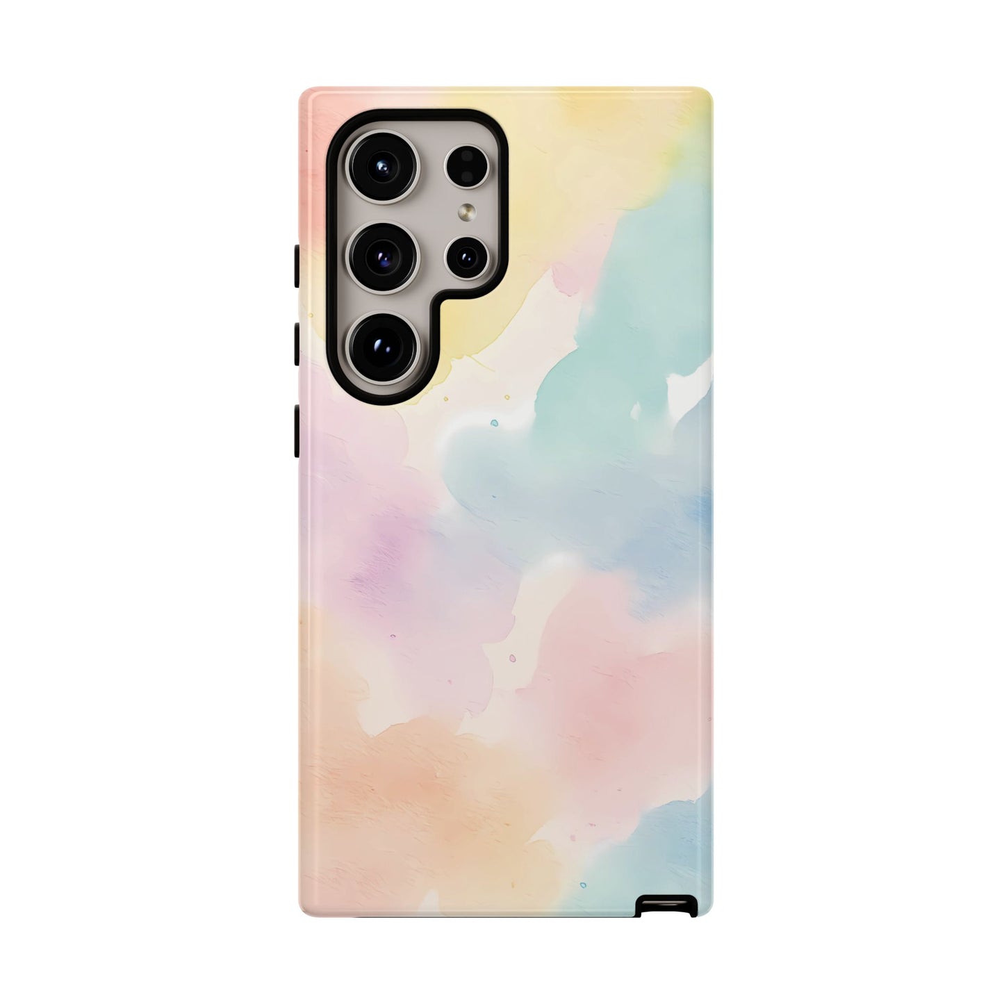 Pastel Watercolor Cloud iPhone Case – Soft Gradient Abstract Protective Cover