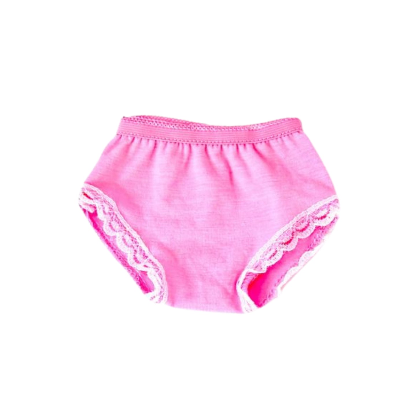 Assorted Lace-Trimmed Panties for 18-inc dolls - Pink panties