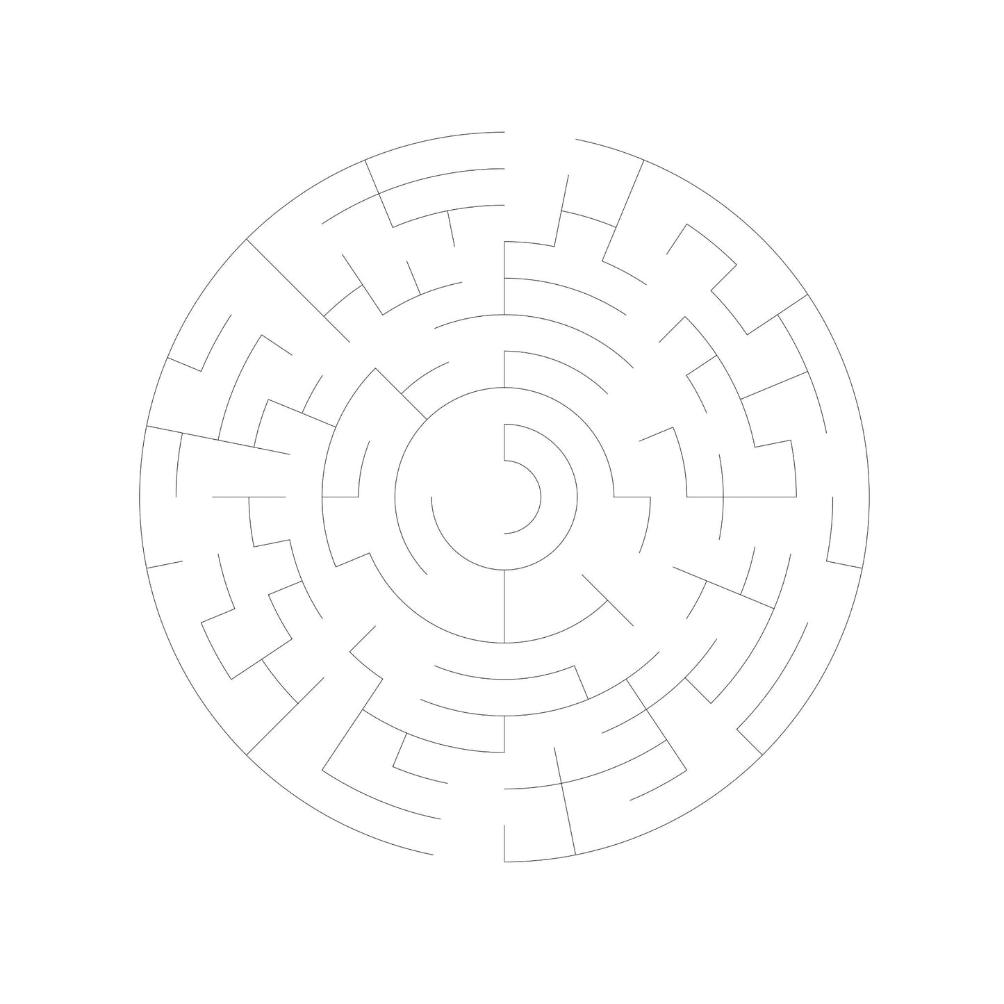 Be Entertained Book I Circular Maze