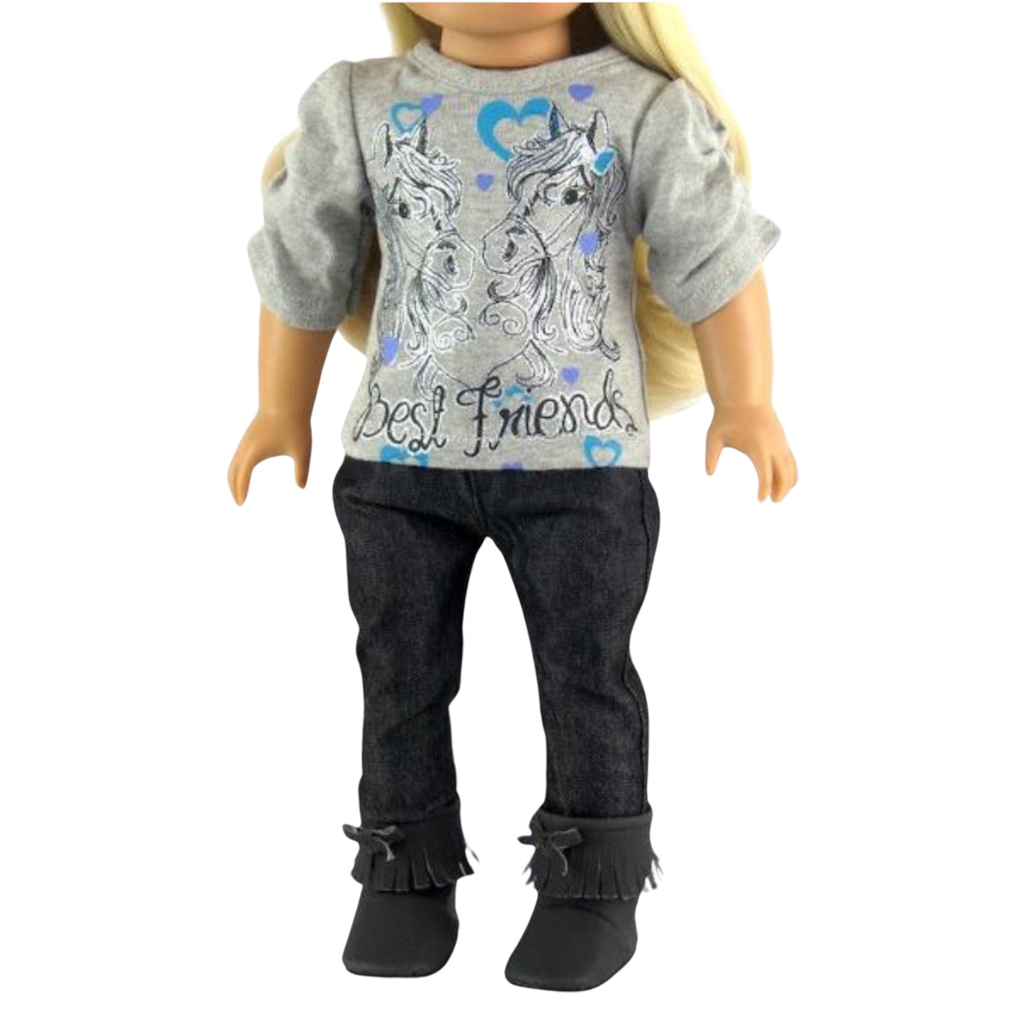 Best Friends Horse Pants Set for 18-inch dolls v2