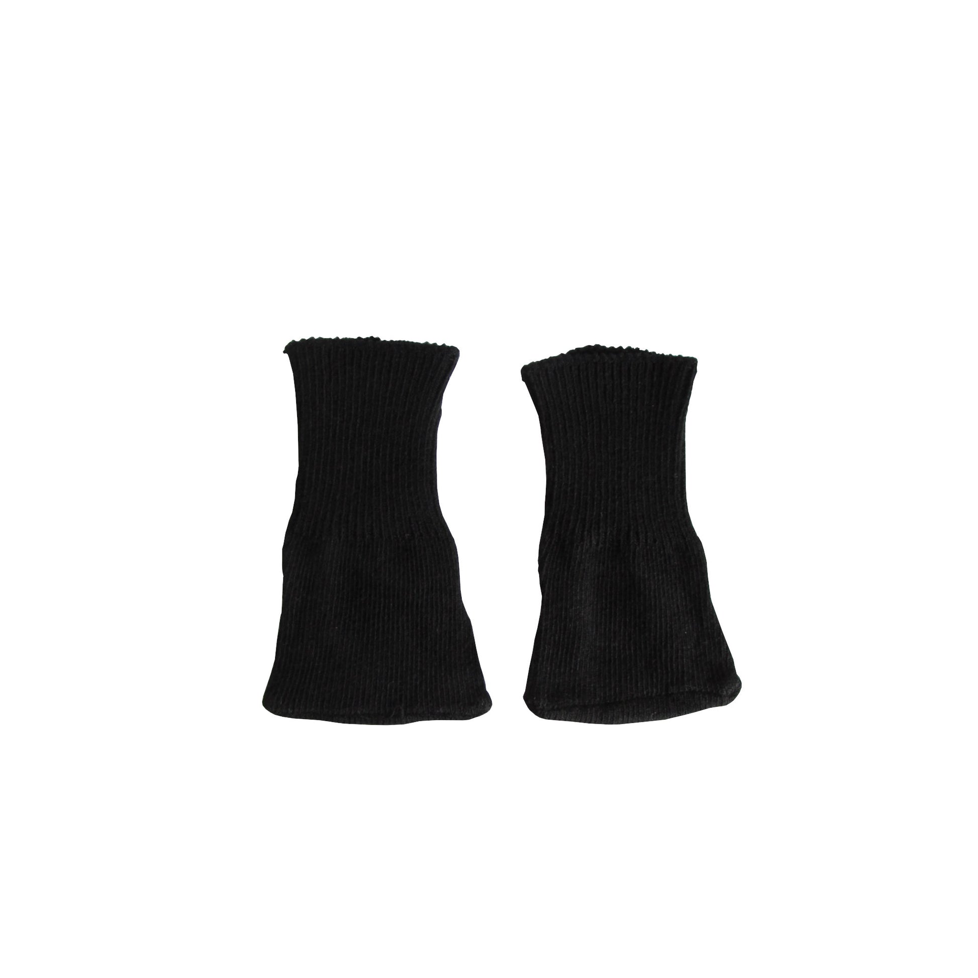 Black Sport Socks for 18-inch dolls Flat