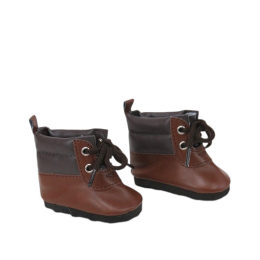 Brown Boots for 18-inch dolls