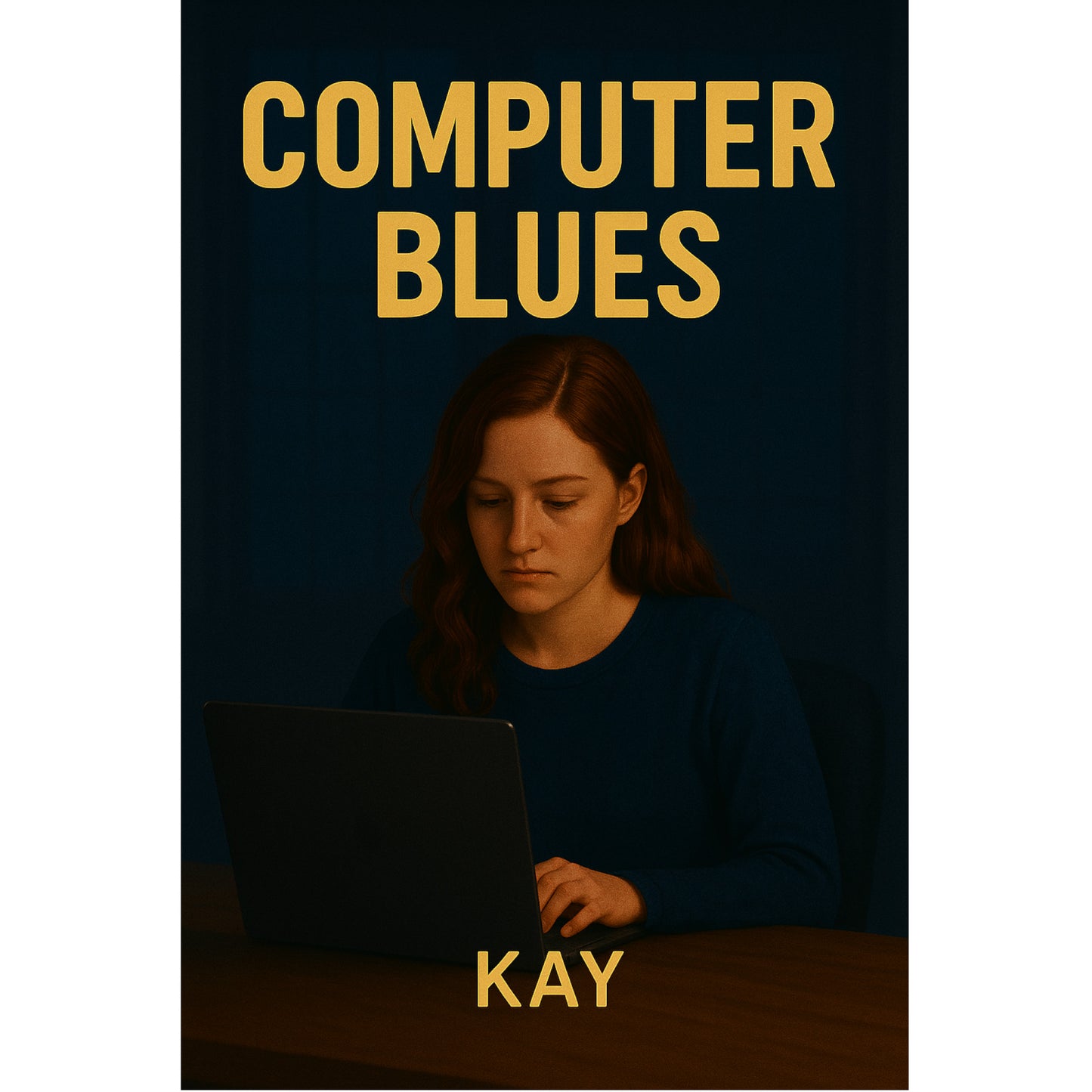 Computer Blues - A Short Story by Kay Cover