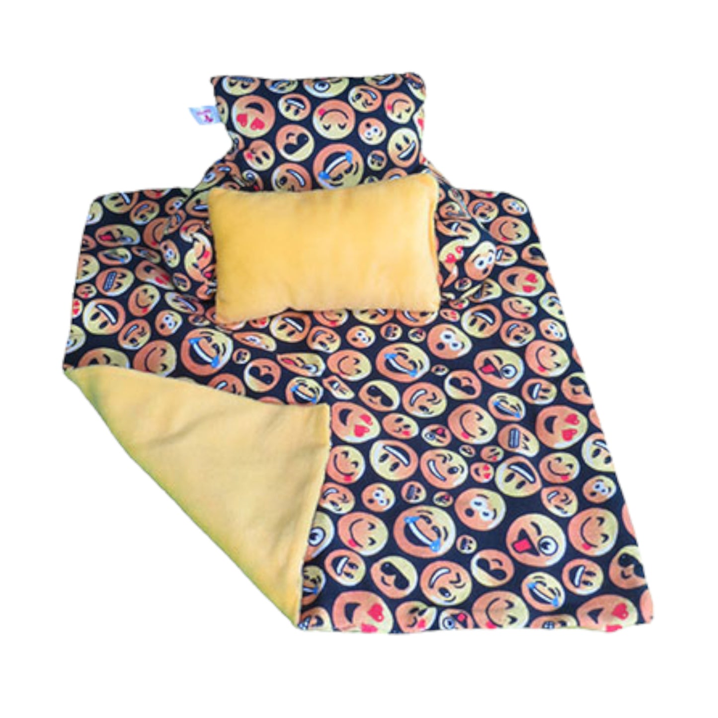 Emoji Bedding Set for 18-inch dolls
