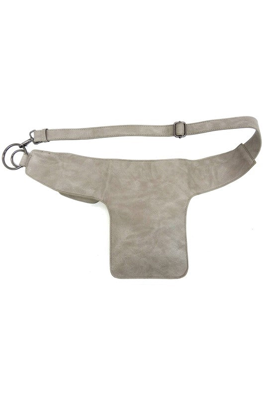 Fashion Ring Fanny Pack Sling Bag Back view