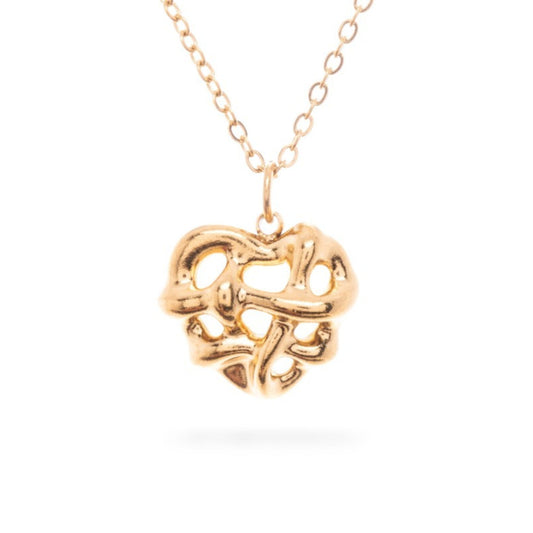 Iconic Heart Pendant Stainless Steel Necklace