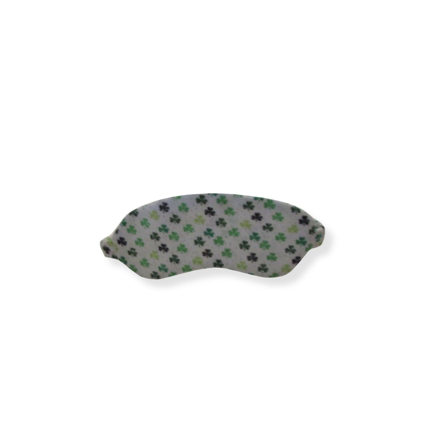 Green Clover Print Doll Sleep Mask for 14 1/2-inch dolls
