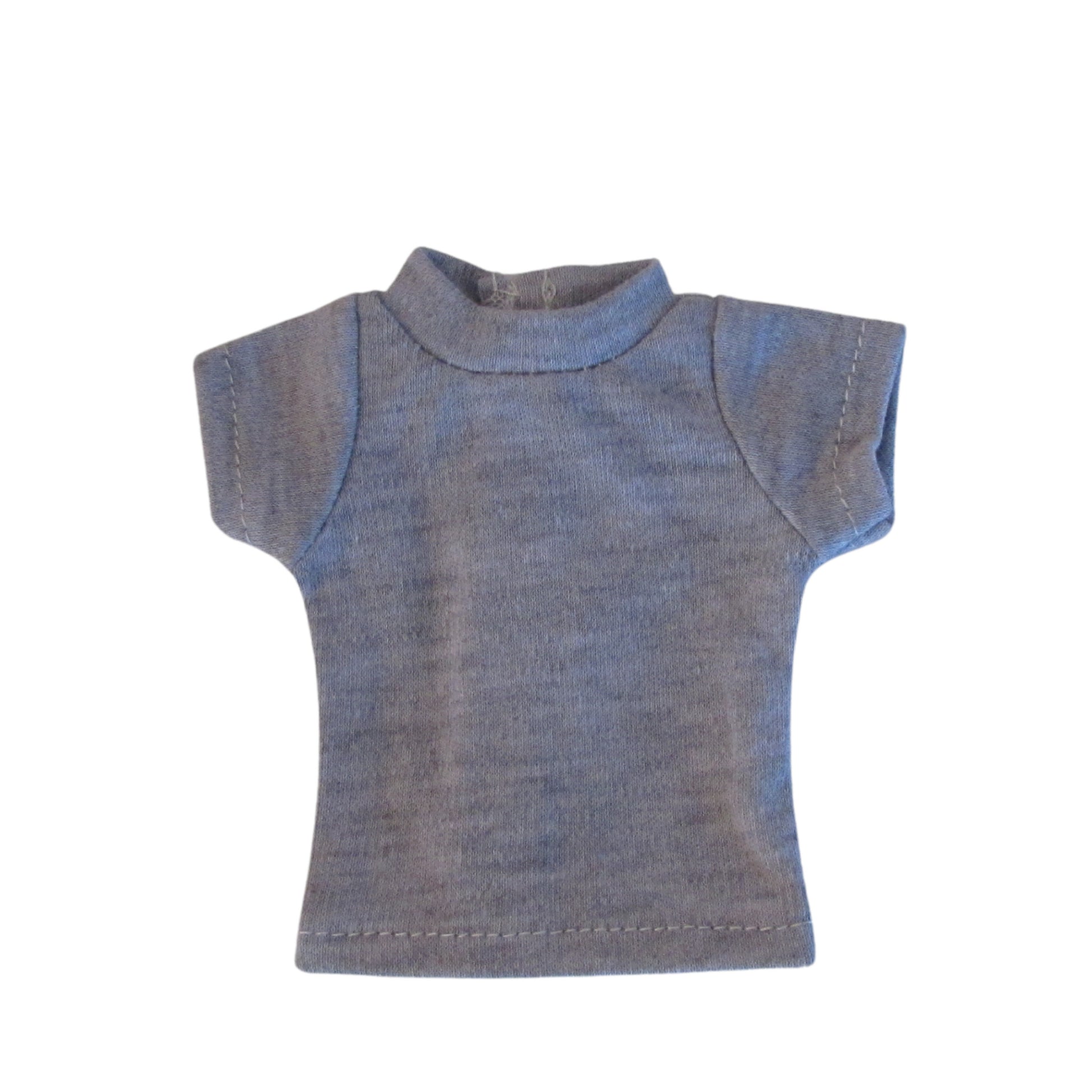Grey T-Shirt for 14 1/2-inch Dolls Flat