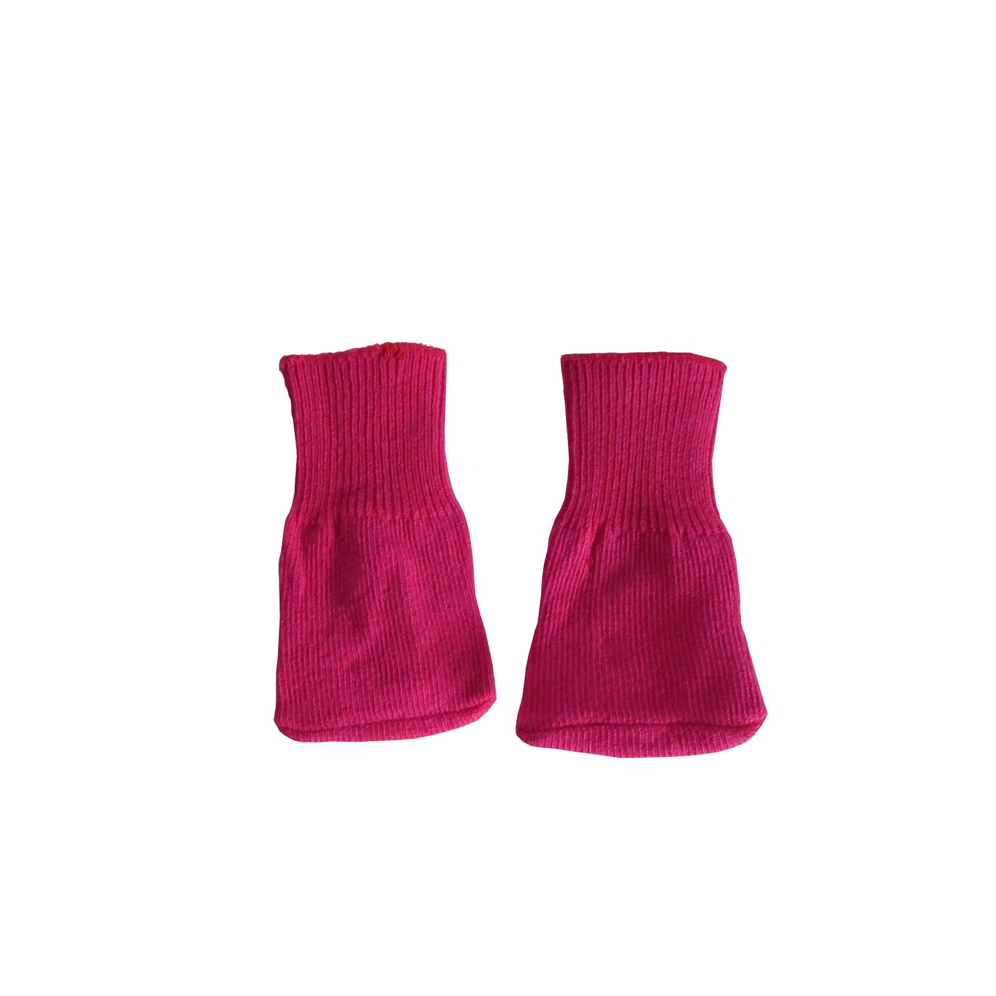Hot Pink Sport Socks for 18-inch dolls Flat