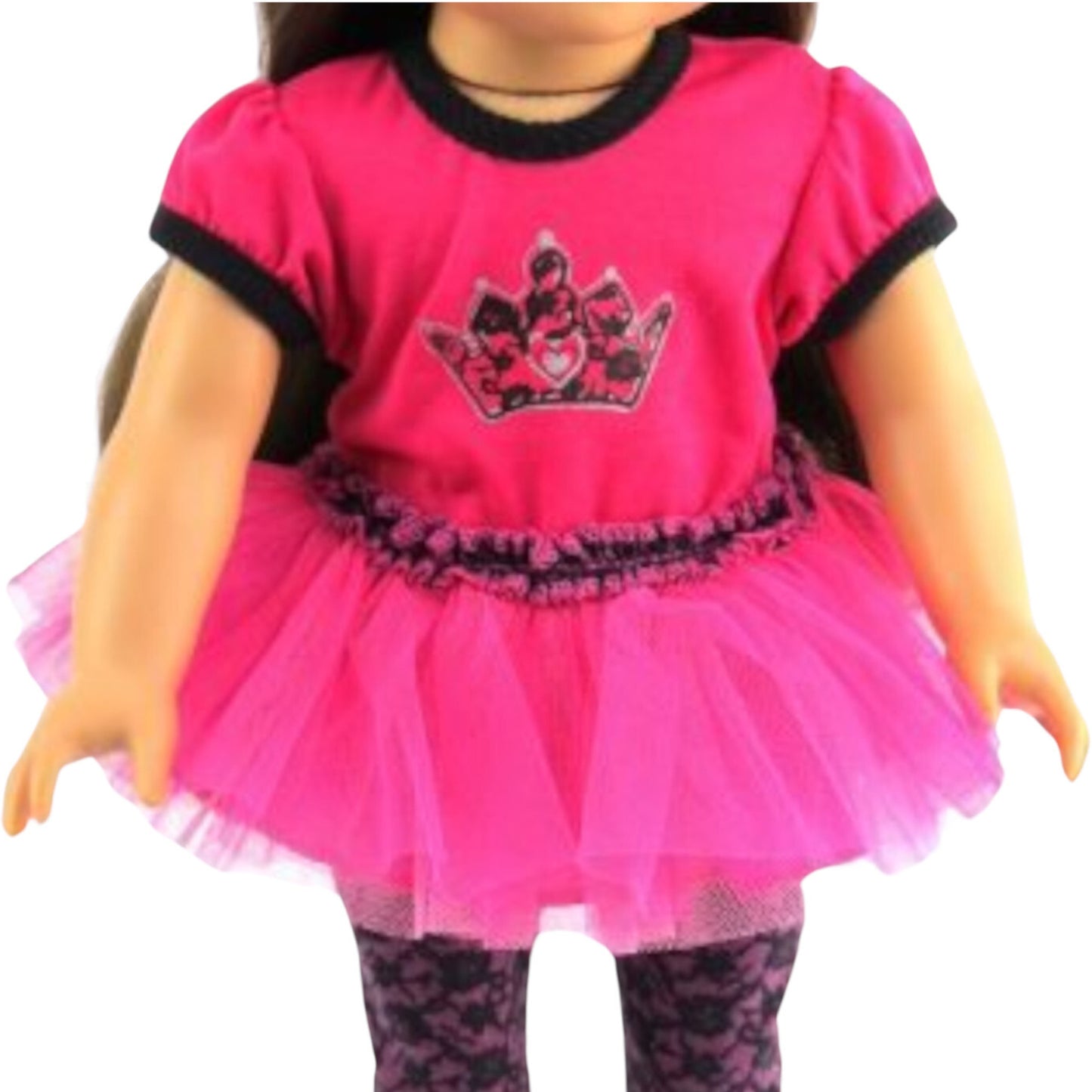 Lace Princess Pants Set for 18 inch dolls with doll Up Close