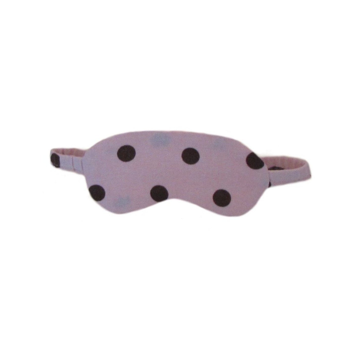 Light Pink and Brown Dots Doll Sleep Mask for 18-inch dolls