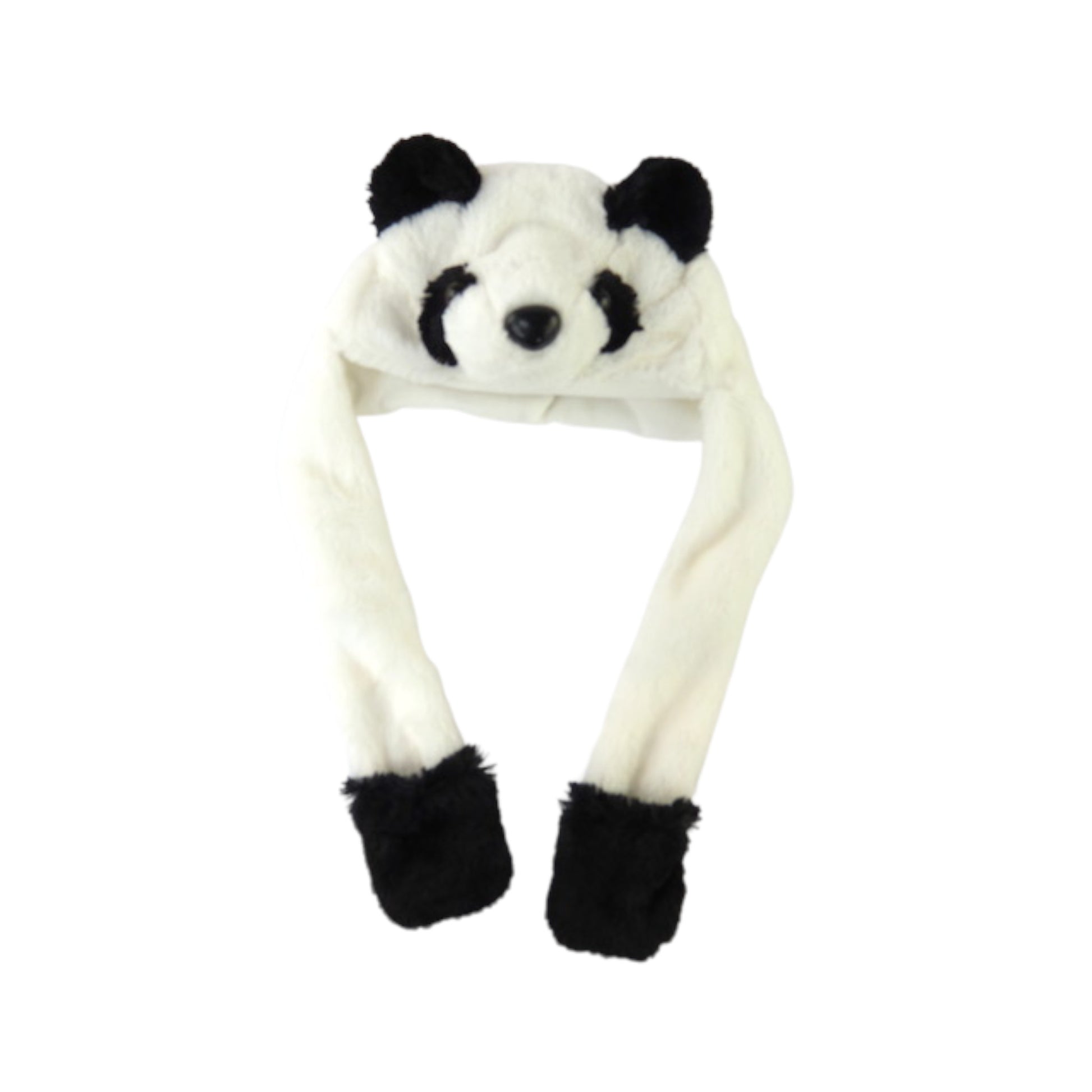 Panda Hat for 18 inch dolls Flat