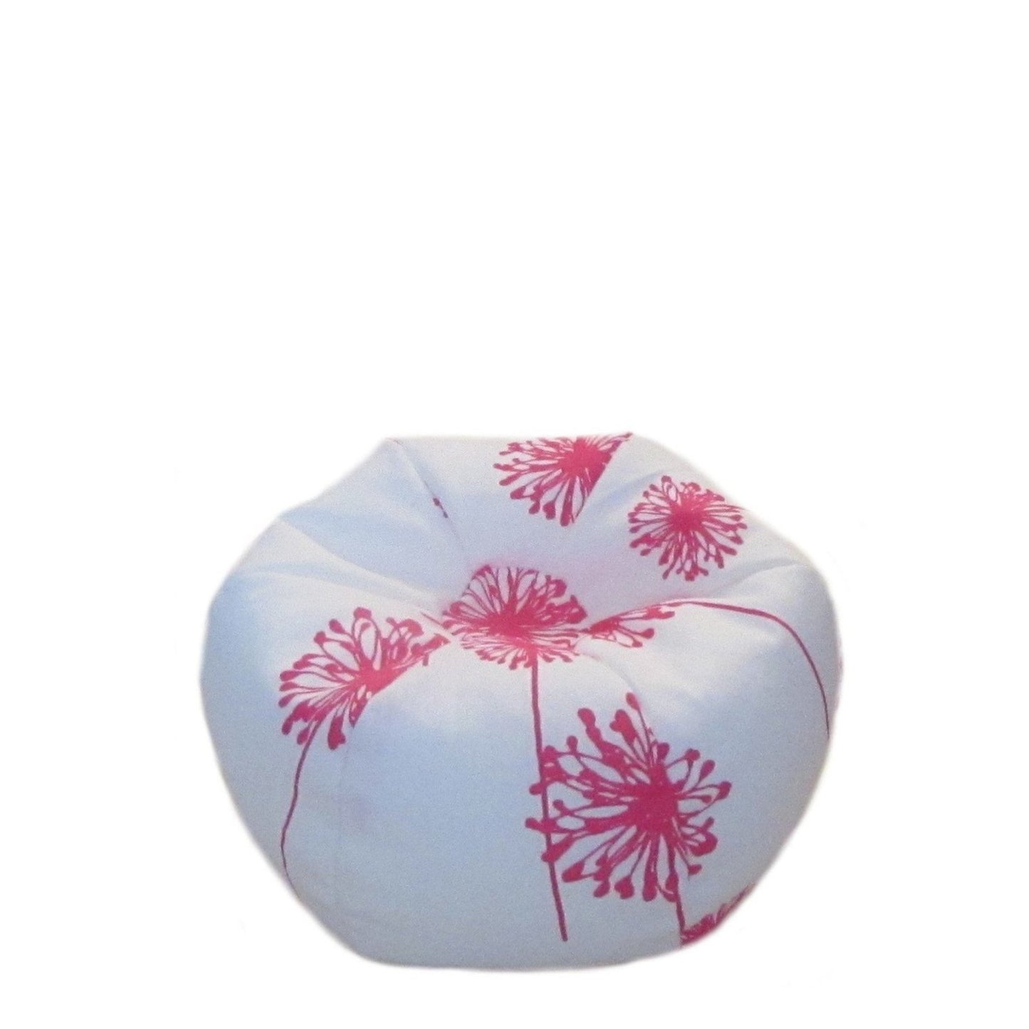 Pink Dandelion Doll Bean Bag Chair for 18-inch dolls without doll
