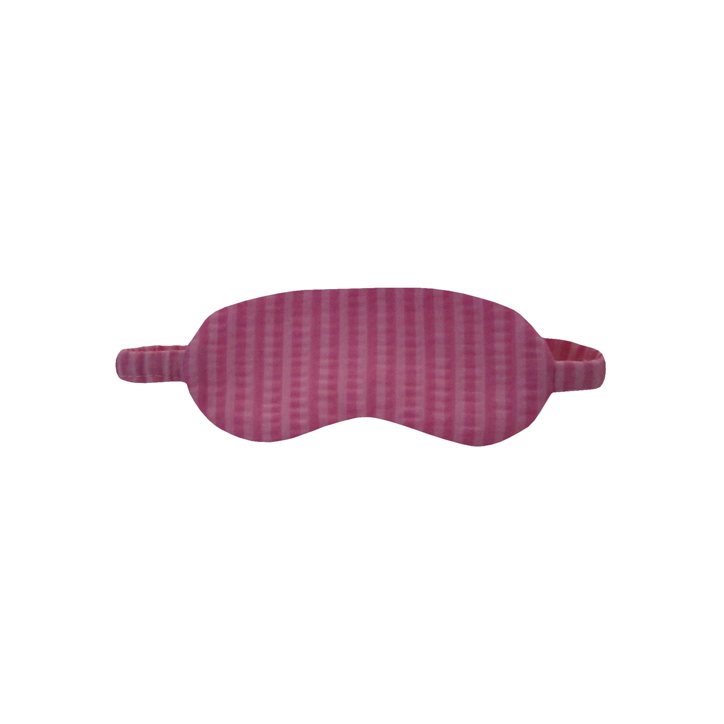Pink Stripes Crinkles Print Doll Sleep Mask for 18-inch dolls