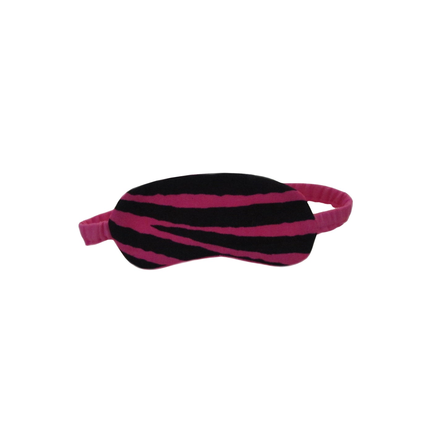 Pink Zebra Print Doll Sleep Mask for 18-inch dolls