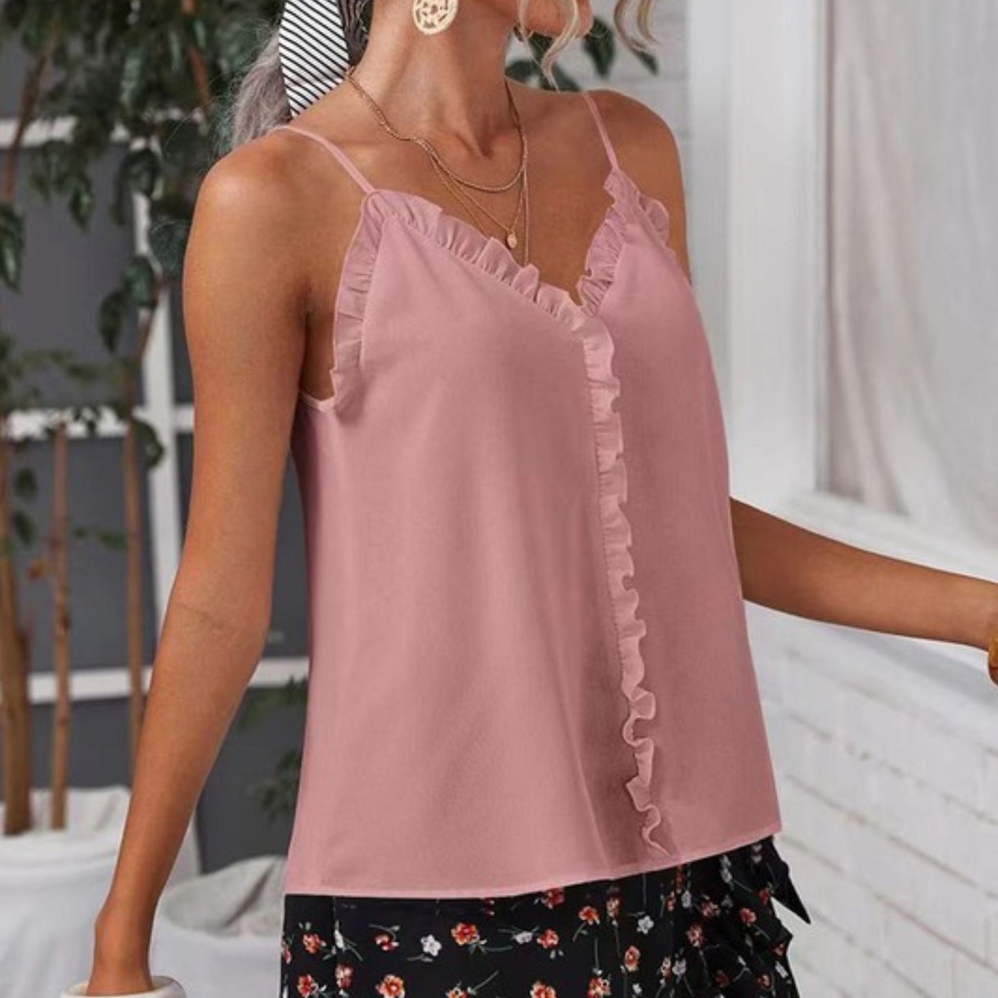 Frilled Tank