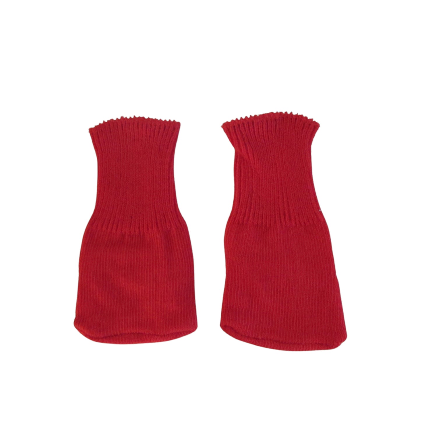 Red Knee Socks for 18-inch dolls Flat