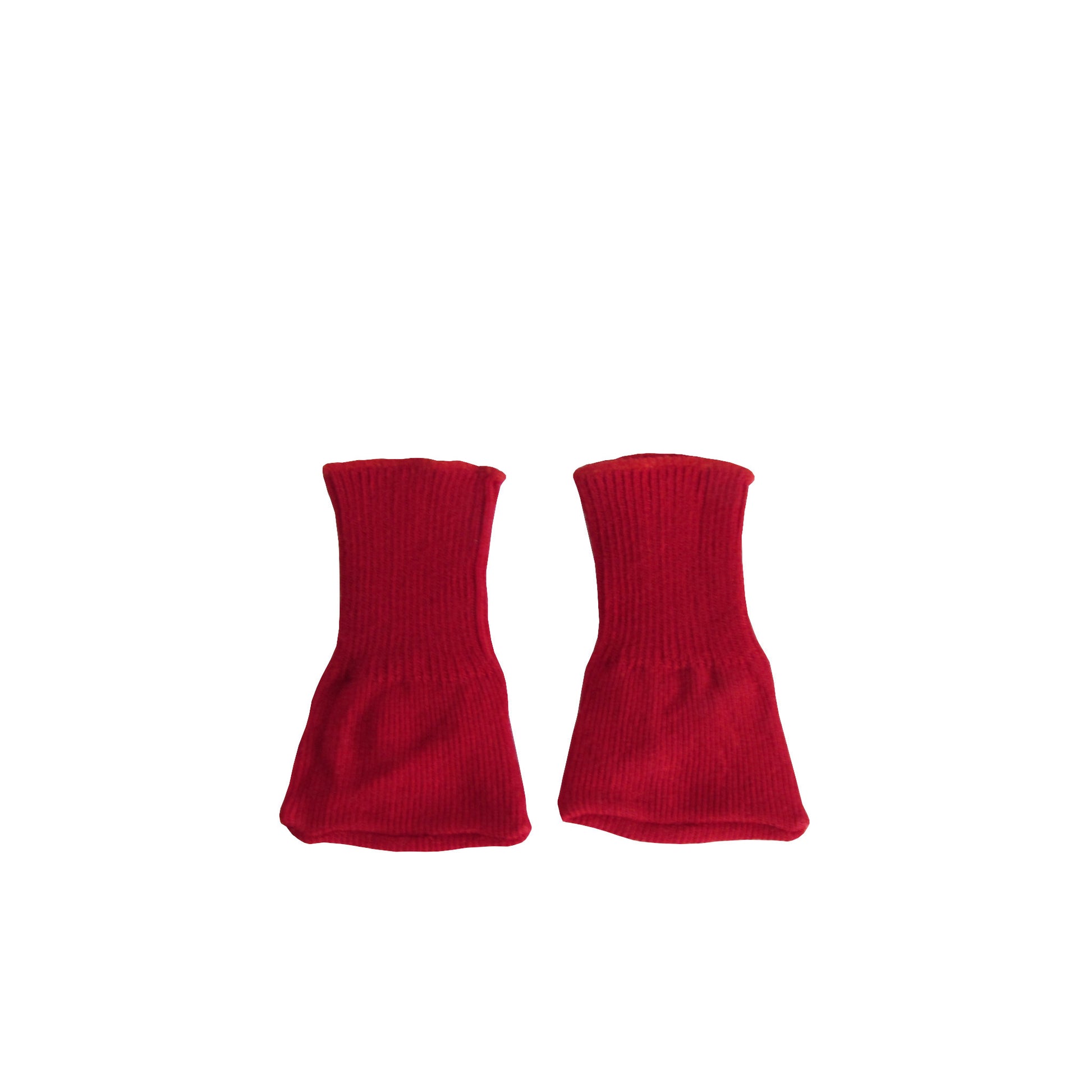 Red Sport Socks for 18-inch dolls Flat