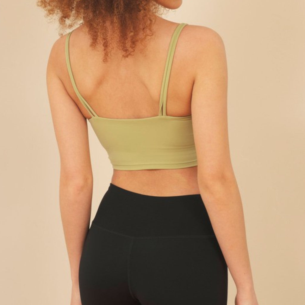 Sage Naomi Double Strap Sports Bra Back view