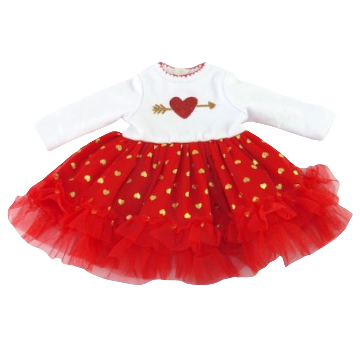 Shot by Cupid Dress for 18-inch dolls Flat