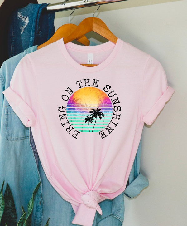 Soft Pink Bring on the Sunshine Softstyle Tee