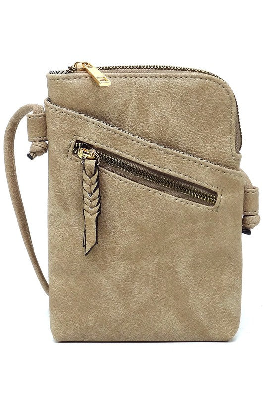 Stone Fashion Mini Crossbody Bag Front view