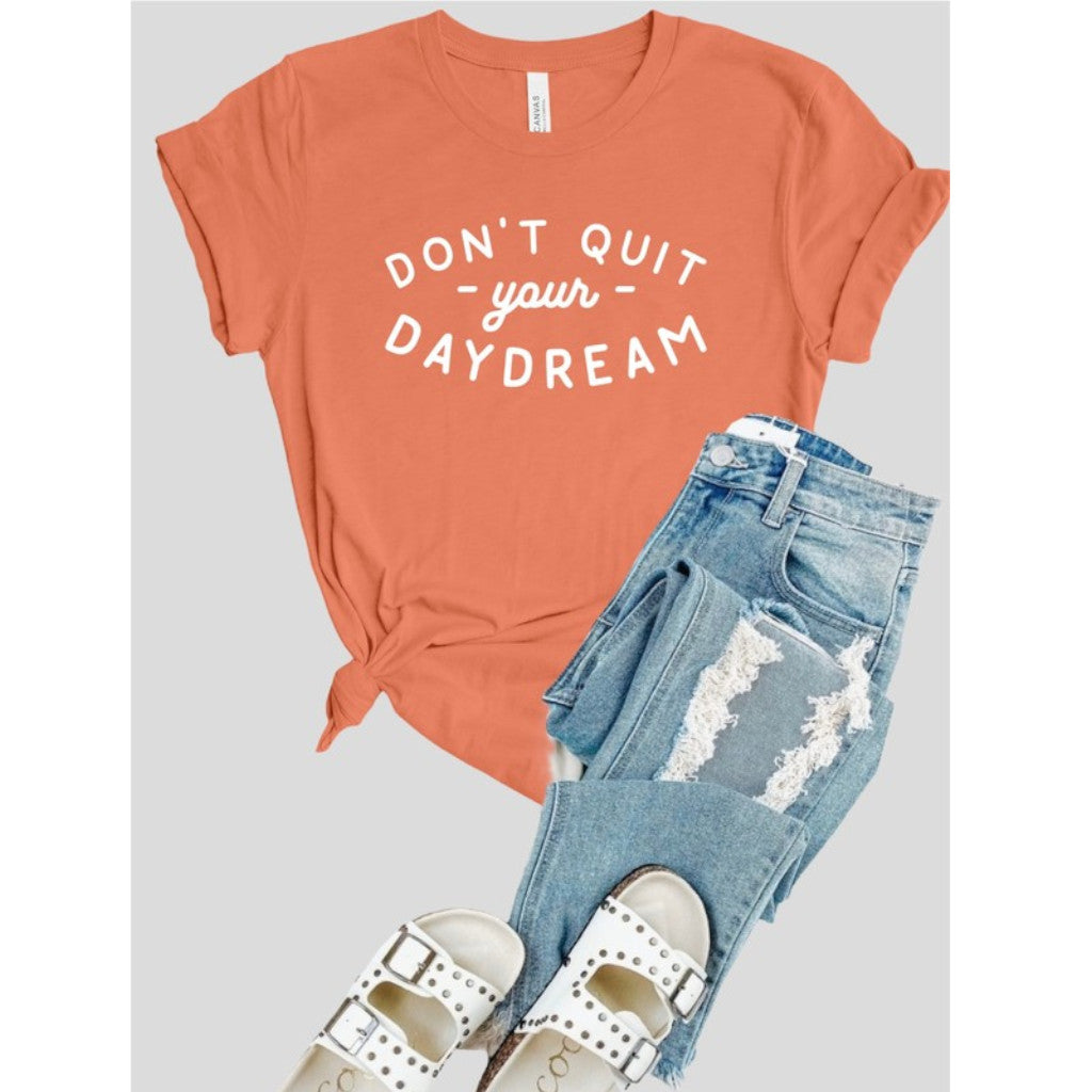 Sunset Don't Quit Your DayDream Softstyle Tee