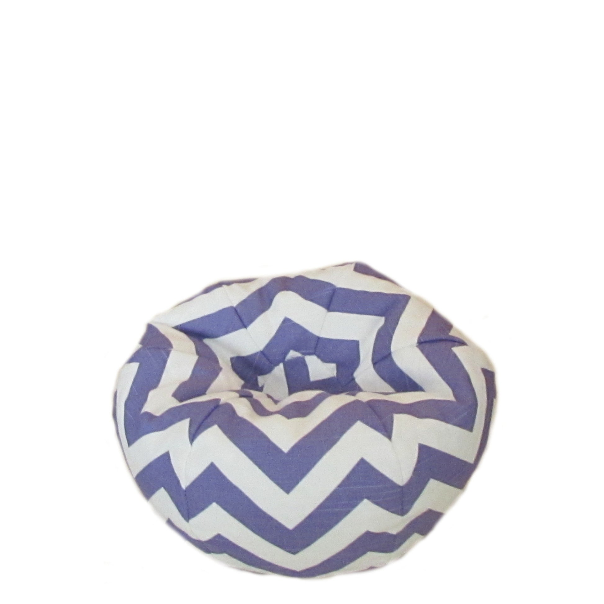 Thistle Chevron Doll Bean Bag Chair for 18-inch dolls without doll
