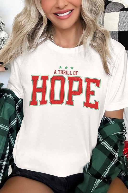 Vintage White A Thrill of Hope Graphic Tee