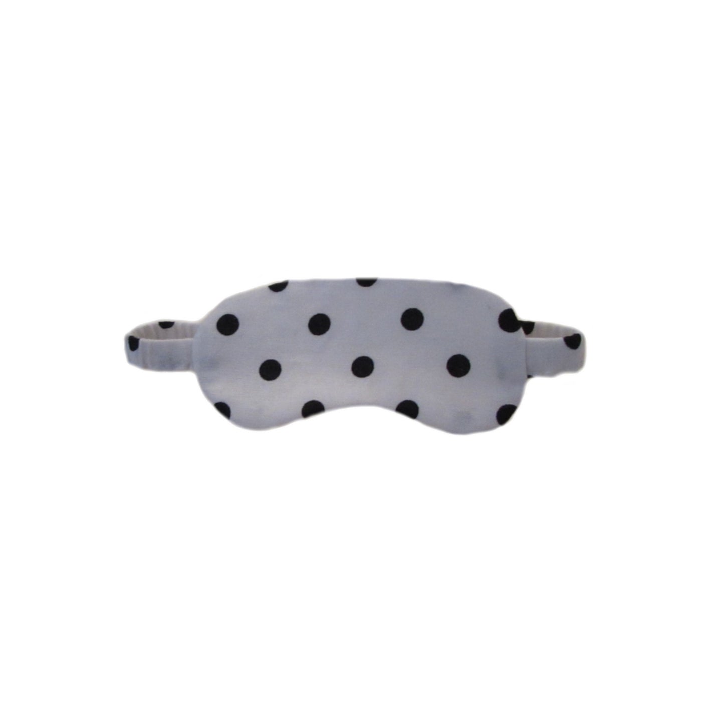 White Black Dots Doll Sleep Mask for 18-inch dolls