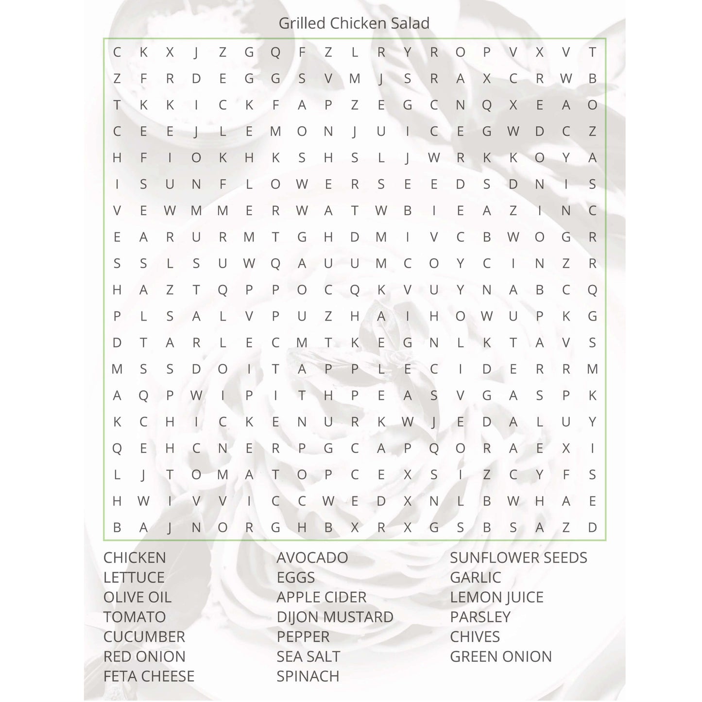 Yummy Food Search Book II page 5