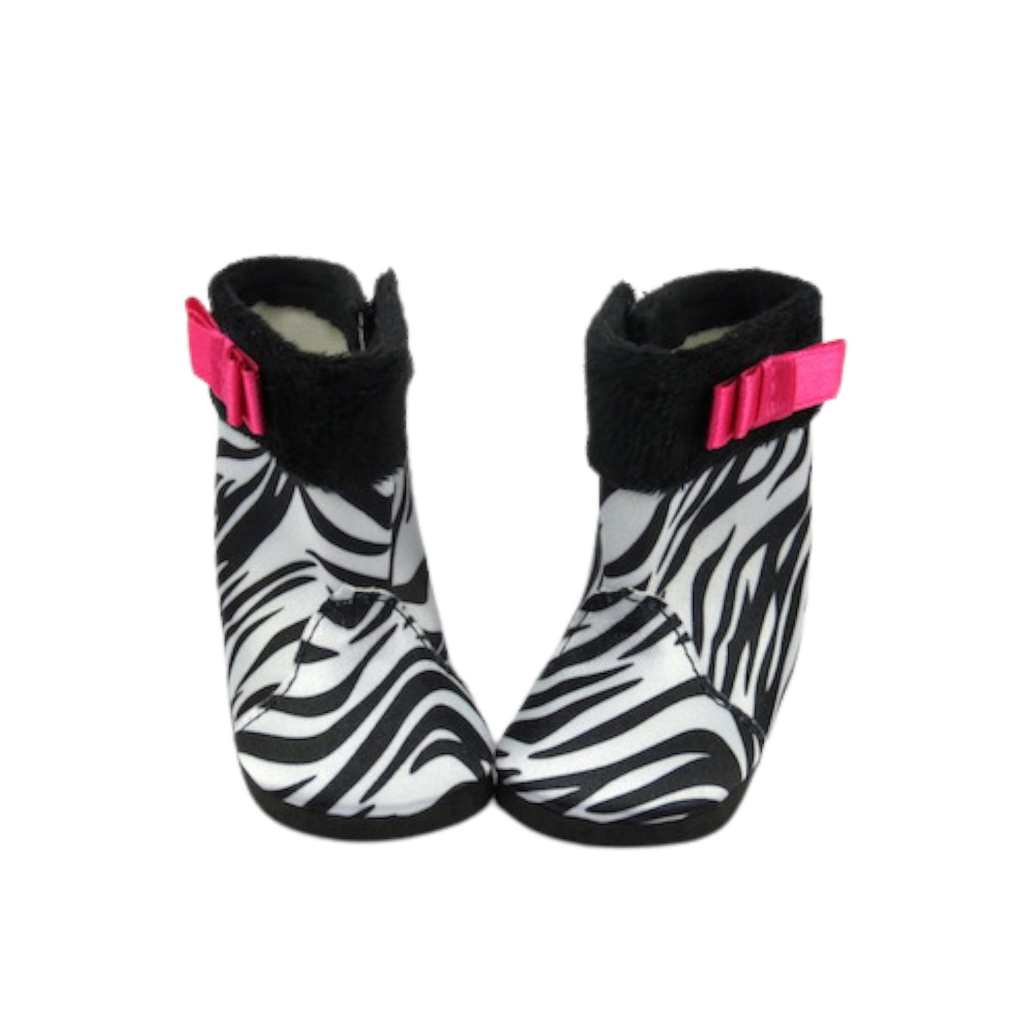Zebra Print Boots for 18-inch dolls