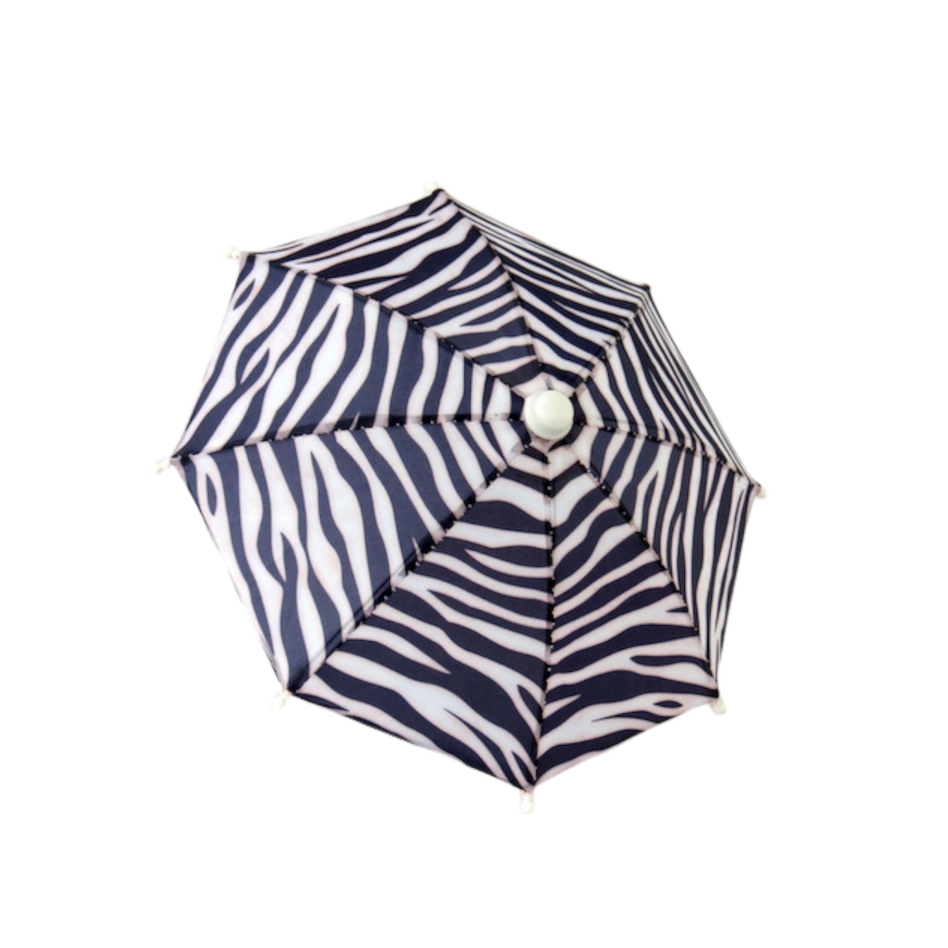 Zebra Print Umbrella for 18-inch Dolls